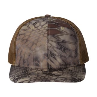 Richardson 112P Printed Trucker Cap – Kryptek Highlander - Buck