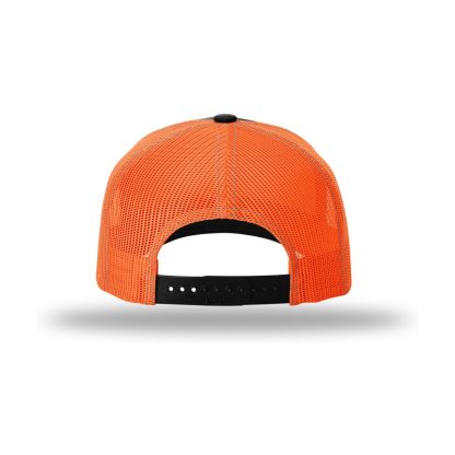 Richardson 112PFP Printed Five-Panel Trucker Cap – Kryptek Typhon/ Neon Orange – back