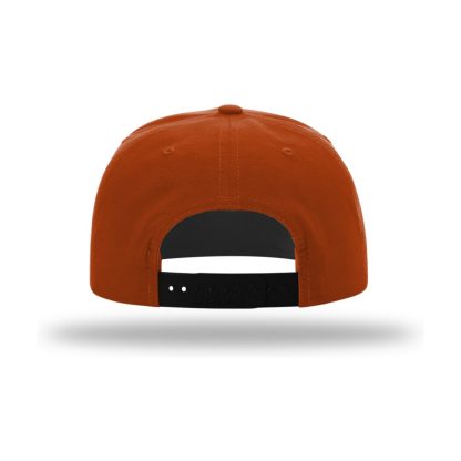 Richardson 256 Umpqua Gramps Cap – Dark Orange/ Black – back