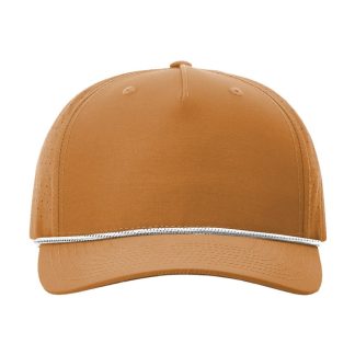 Richardson 355 Laser Perforated Performance Rope Cap – Clay/ White-Black