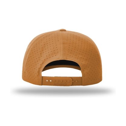 Richardson 355 Laser Perforated Performance Rope Cap – Clay/ White-Black – back